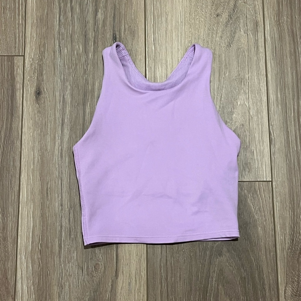 Athleta Girl Long Distance Bra XS(6) purple